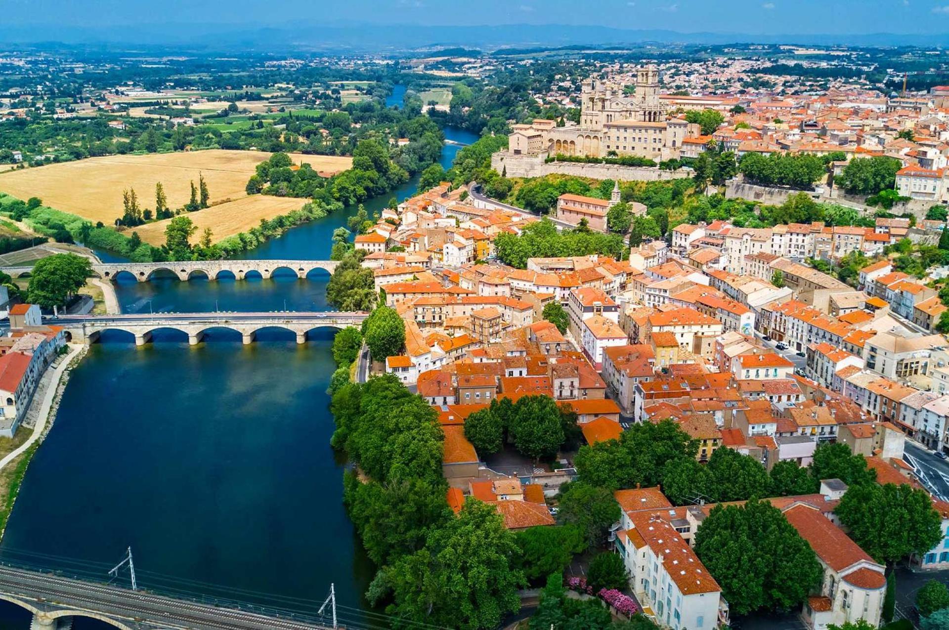 T3 Aqui Es Besiers - Centre-Historique - Cathedrale & Halles - Clim - Wifi - Free Parking Sur Demande Безье Экстерьер фото